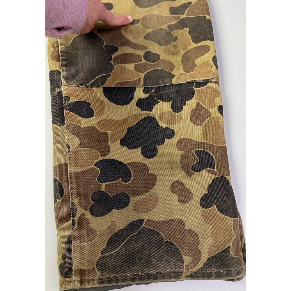 Vintage Columbia Duck Camo Pants‎ Goretex Hunting Double Knee Men's XL 38x31 3b1 - Picture 12 of 15